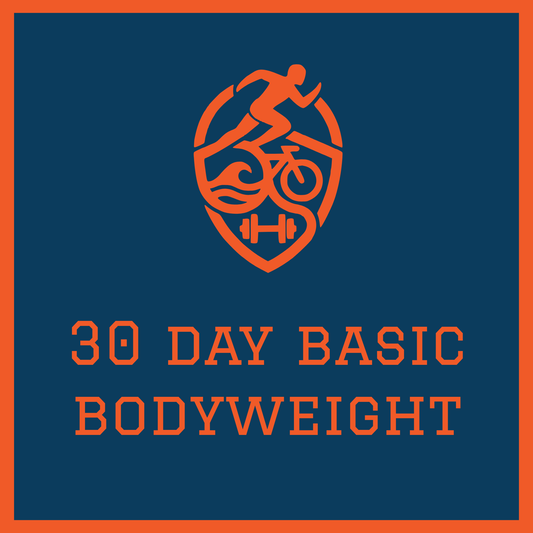 30 Day Basic Bodyweight Training Plan